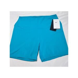 Nike One Dri-FIT Shorts Women’s XL Blue 7" Training Running Tight NWT $45